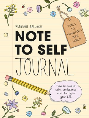 cover image of Note to Self Journal